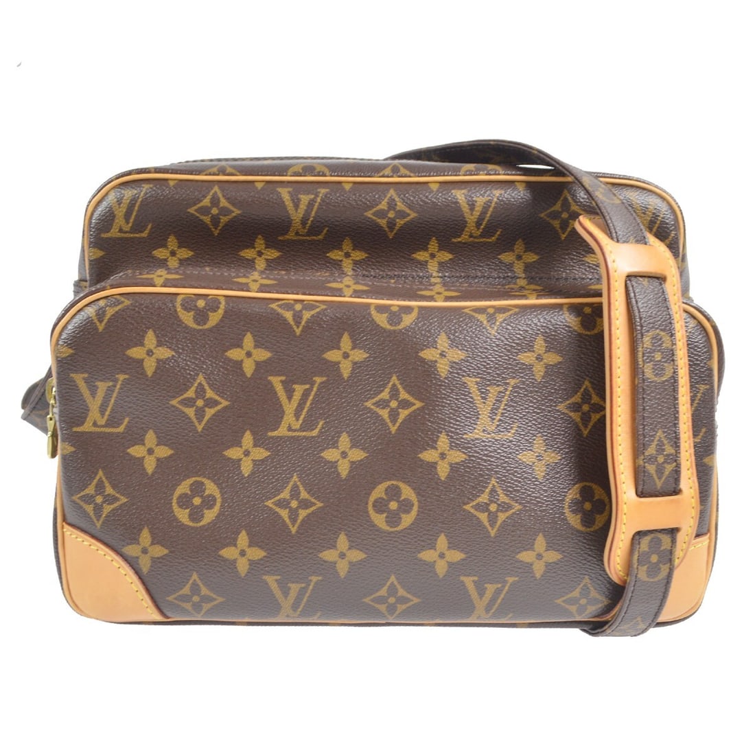 Louis Vuitton Monogram Nile Messenger Bag M45244 Brown Crossbody: Louis Vuitton Monogram Nile Messenger Bag M45244 Brown Crossbody Introducing the Louis Vuitton Monogram Nile Messenger Shoulder Bag, a stylish and functional accessory perfect for casual occasions. Th