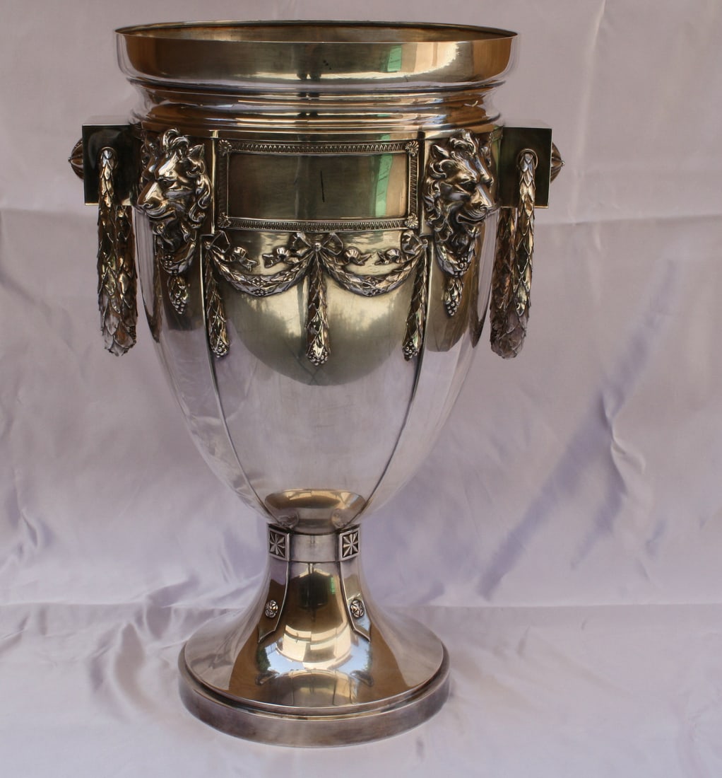 Stunning 1900s German 800 Silver Urn by Josef Krischer Nachfolger (1 of 7)