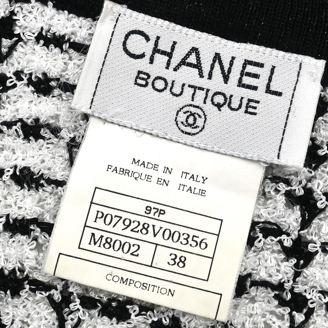 Chanel White Sleeveless V-Neck Knit Vest Top Size #38 - 7