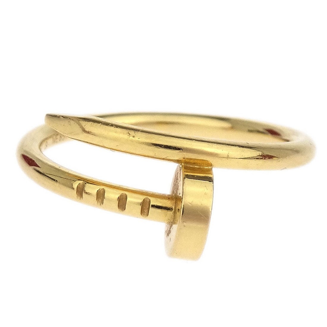 Cartier Juste Un Clou Ring Au750 Gold Size 49 (1 of 4)