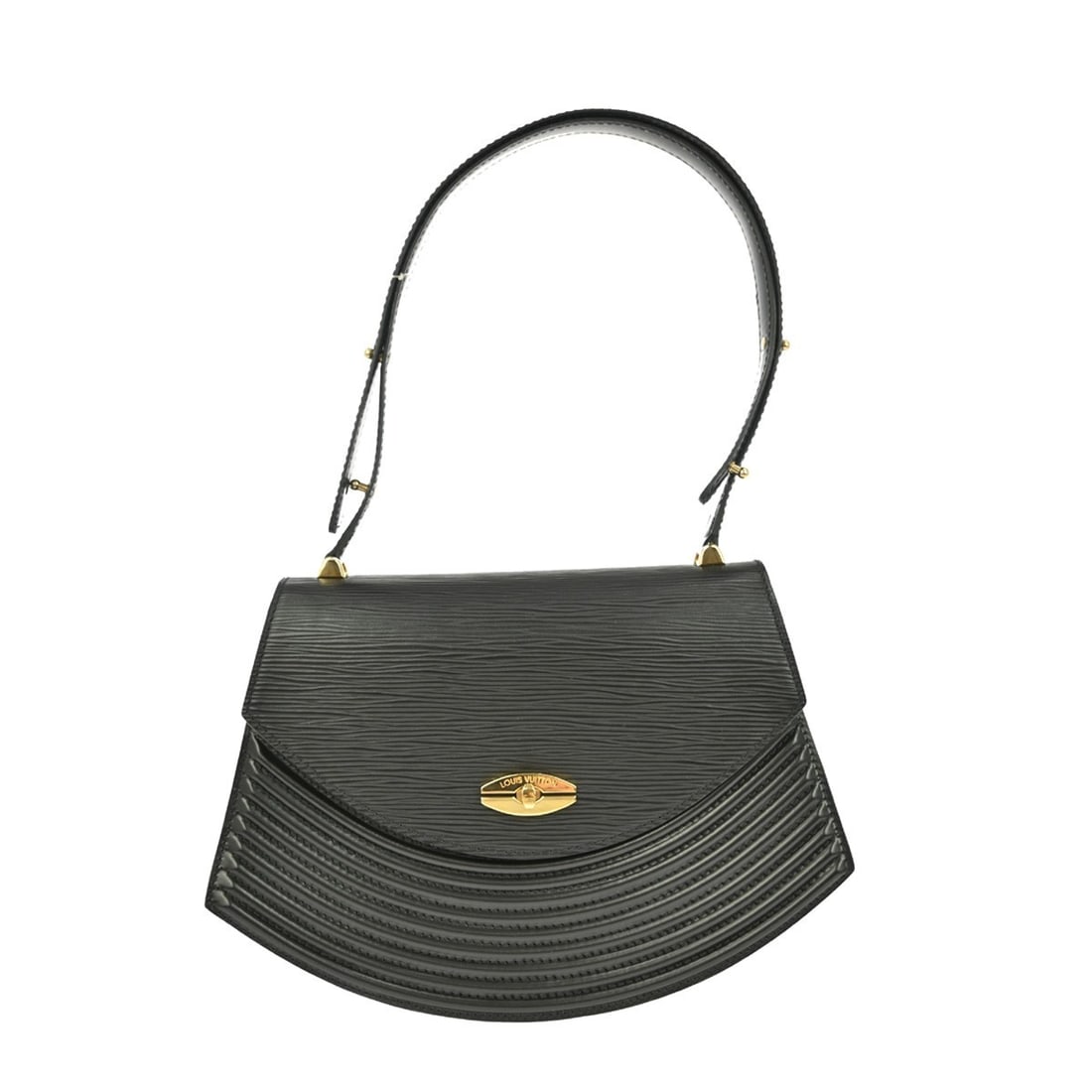 Louis Vuitton Tilsitt Black Epi Leather Medium Shoulder Bag M52482: Louis Vuitton Tilsitt Black Epi Leather Medium Shoulder Bag M52482 This Louis Vuitton Tilsitt shoulder bag showcases a sophisticated design in black Epi leather, ideal for casual occasions. The bag fe