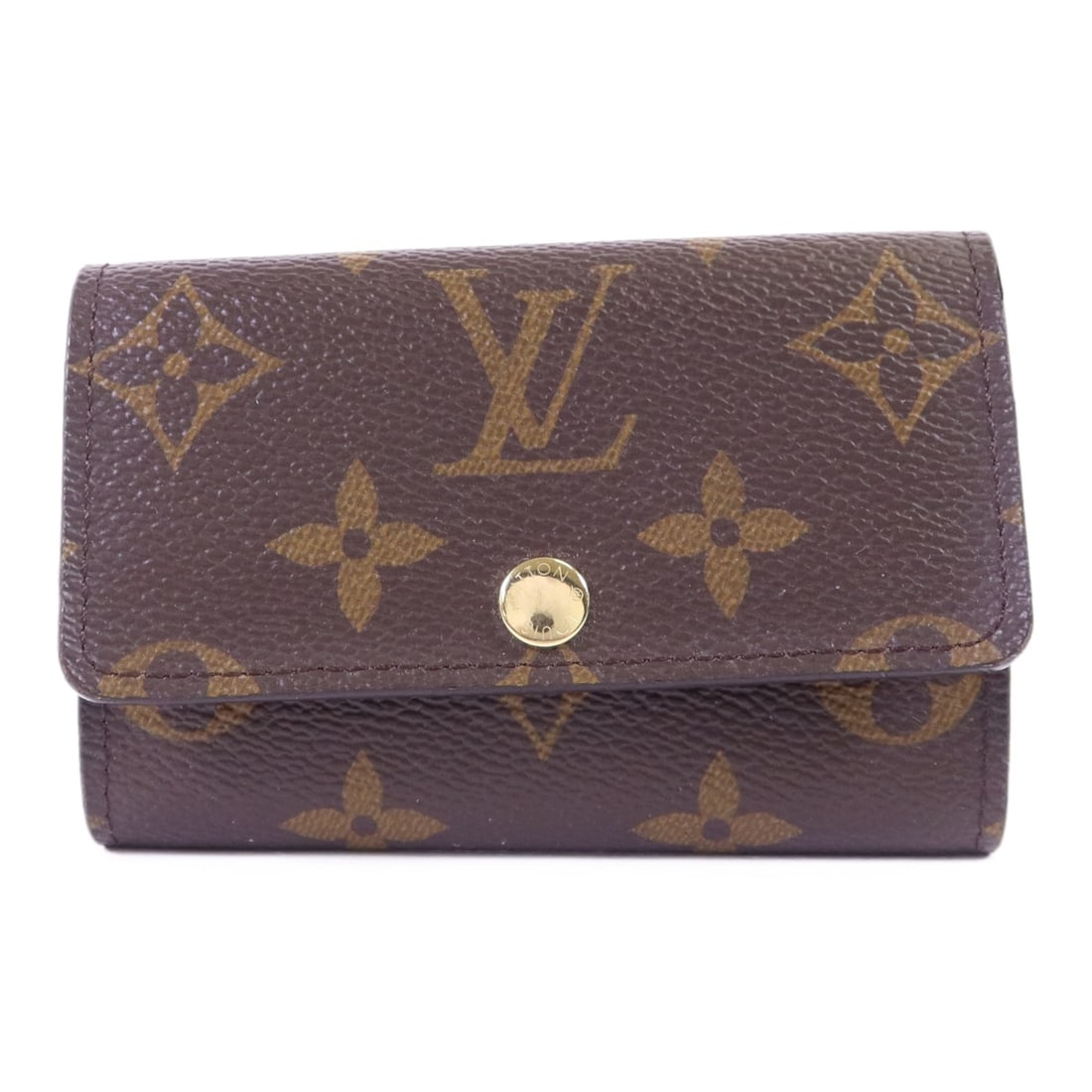 Louis Vuitton Monogram Brown 6 Key Holder with Gold Hardware M62630 (1 of 15)