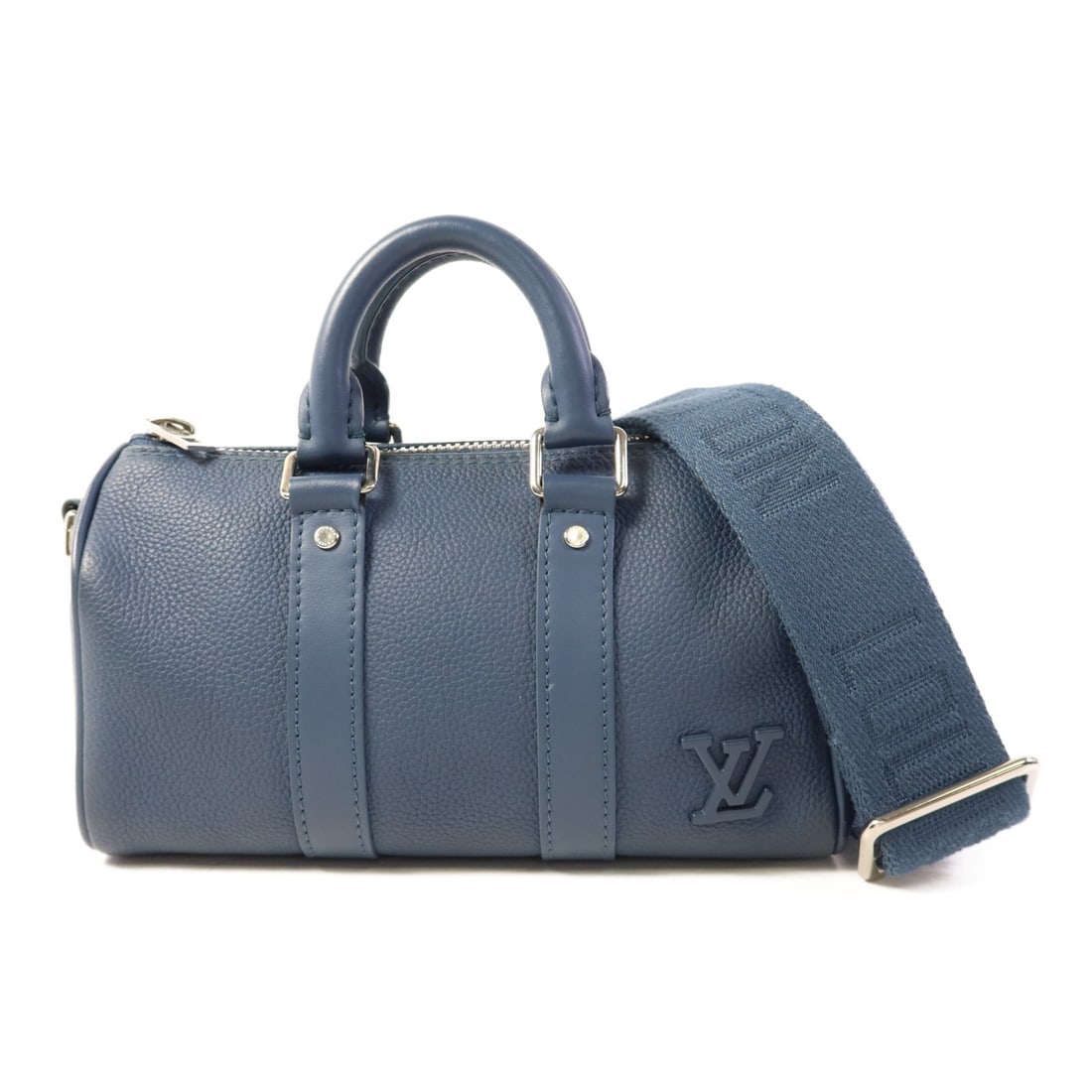 LOUIS VUITTON Keepall XS 2 Way Shoulder Bag M81003 Aerogram Blue (1 of 18)