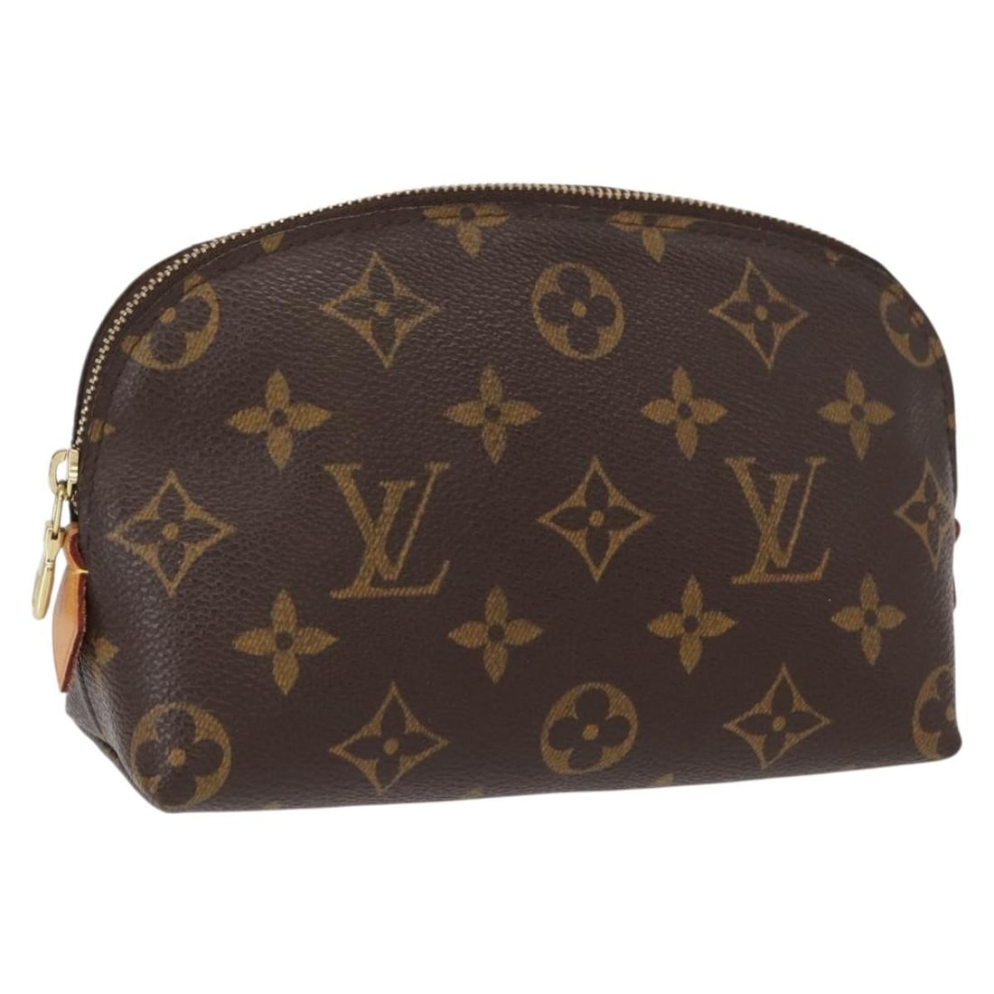 Monogram Canvas Cosmetic Pouch PM by Louis Vuitton M43998 with Dust Bag: Monogram Canvas Cosmetic Pouch PM by Louis Vuitton M43998 with Dust Bag This Louis Vuitton Monogram Pochette Cosmetic PM Pouch features the signature monogram canvas exterior and a compact