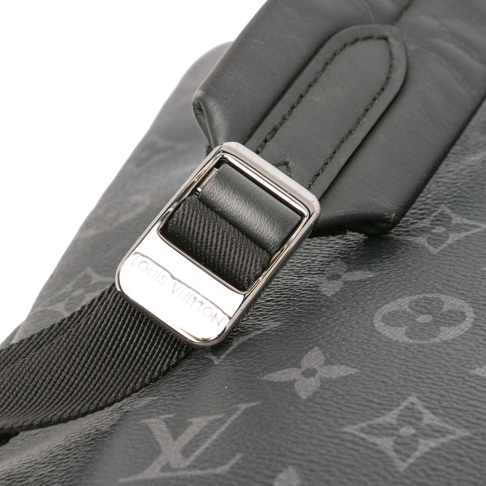 Louis Vuitton Monogram Eclipse Discovery Backpack Black Fabric - 10