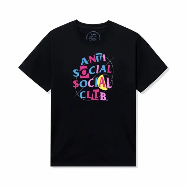 Gina Graphic Black T-Shirt by Anti Social Social Club Medium: Gina Graphic Black T-Shirt by Anti Social Social Club Medium This is an authentic Anti Social Social Club Gina Black Tee in un-used and unworn condition. The T-shirt comes in a medium size and feature
