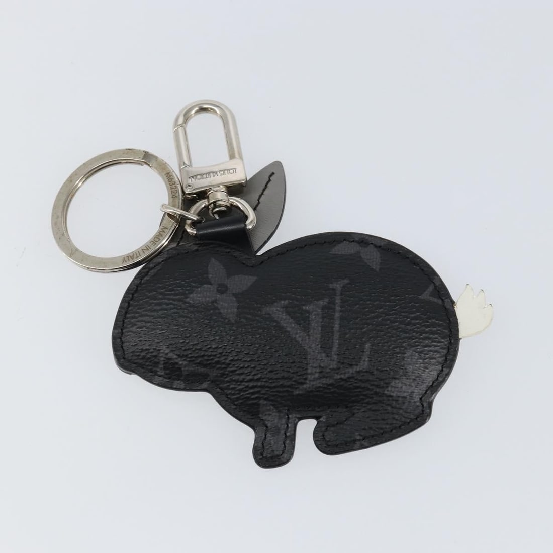 Authentic LOUIS VUITTON Monogram Eclipse Rabbit Charm M63224 - 10