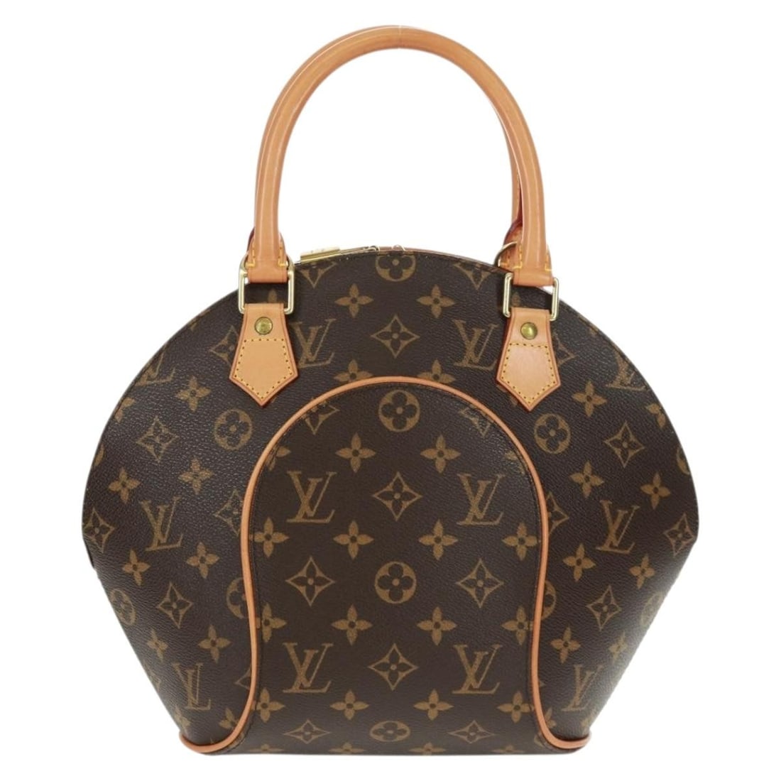 Louis Vuitton Monogram Canvas Ellipse Handbag Brown 38cm (1 of 18)