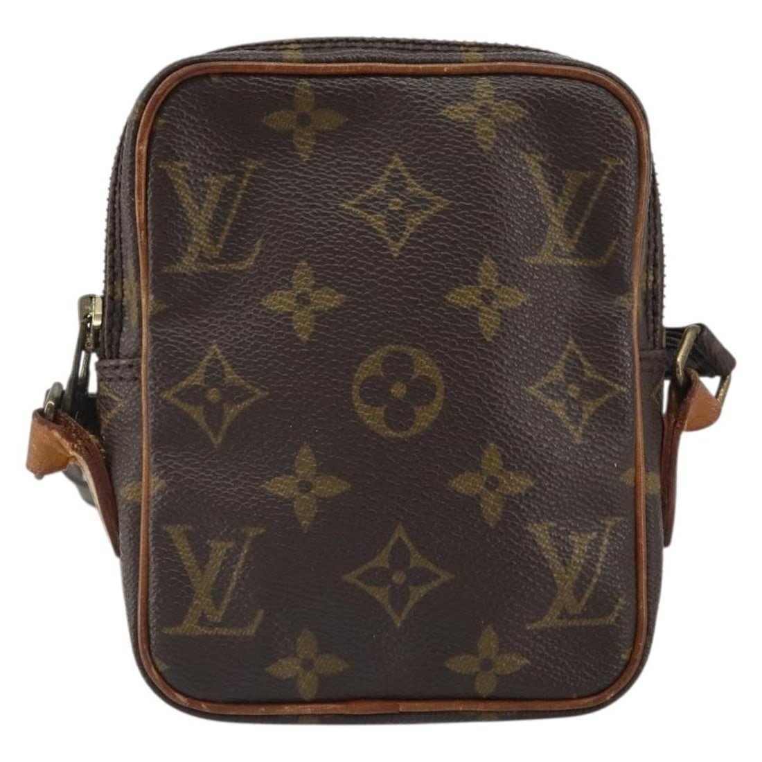 Louis Vuitton Danube Brown Canvas Shoulder Bag 10.5cm by 15cm by 3cm (1 of 18)