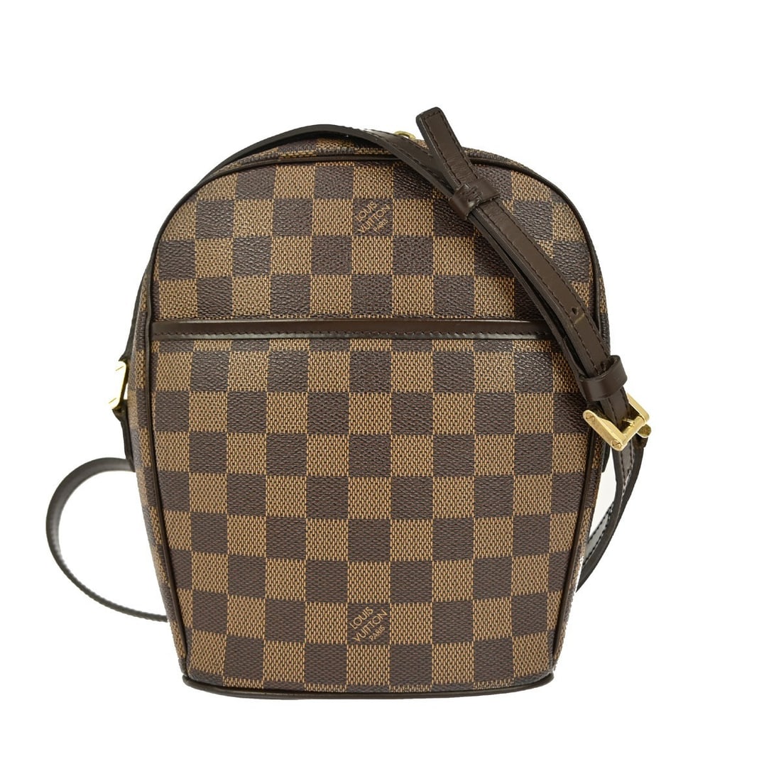 Louis Vuitton Ipanema PM Damier Canvas Brown Medium Shoulder Bag N51294 (1 of 9)