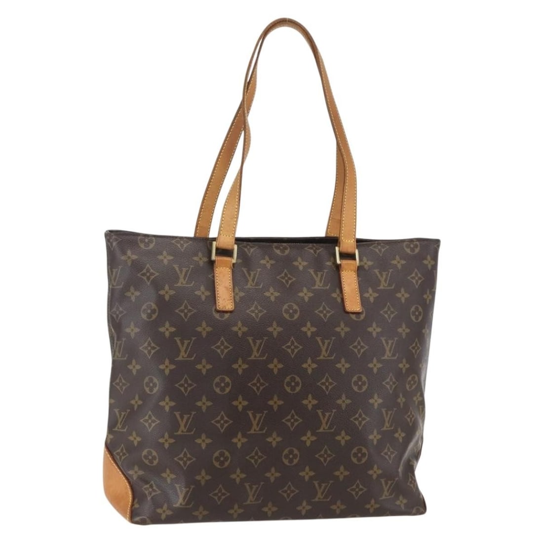 Louis Vuitton Monogram Canvas Cabas Mezzo Brown Tote Bag (1 of 18)