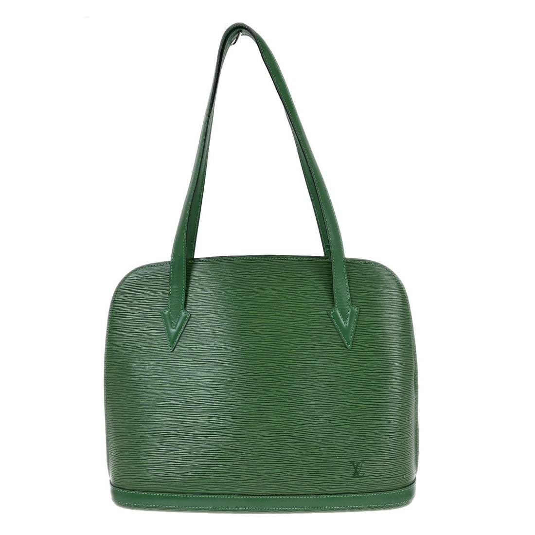 Green Epi Leather Lussac Shoulder Bag by Louis Vuitton M52284 (1 of 12)