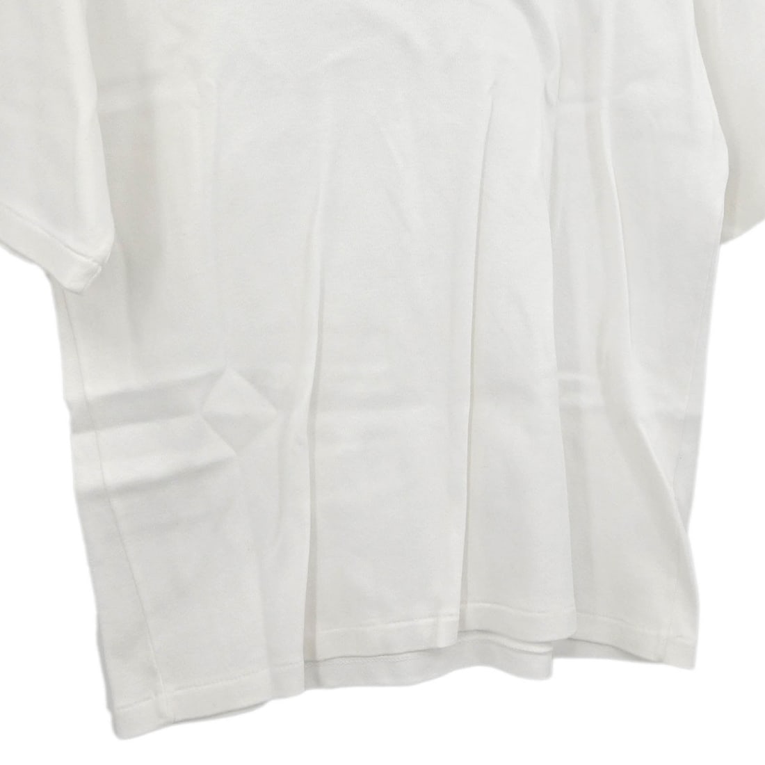 Chanel Vintage White Basic T-Shirt Size M - 3