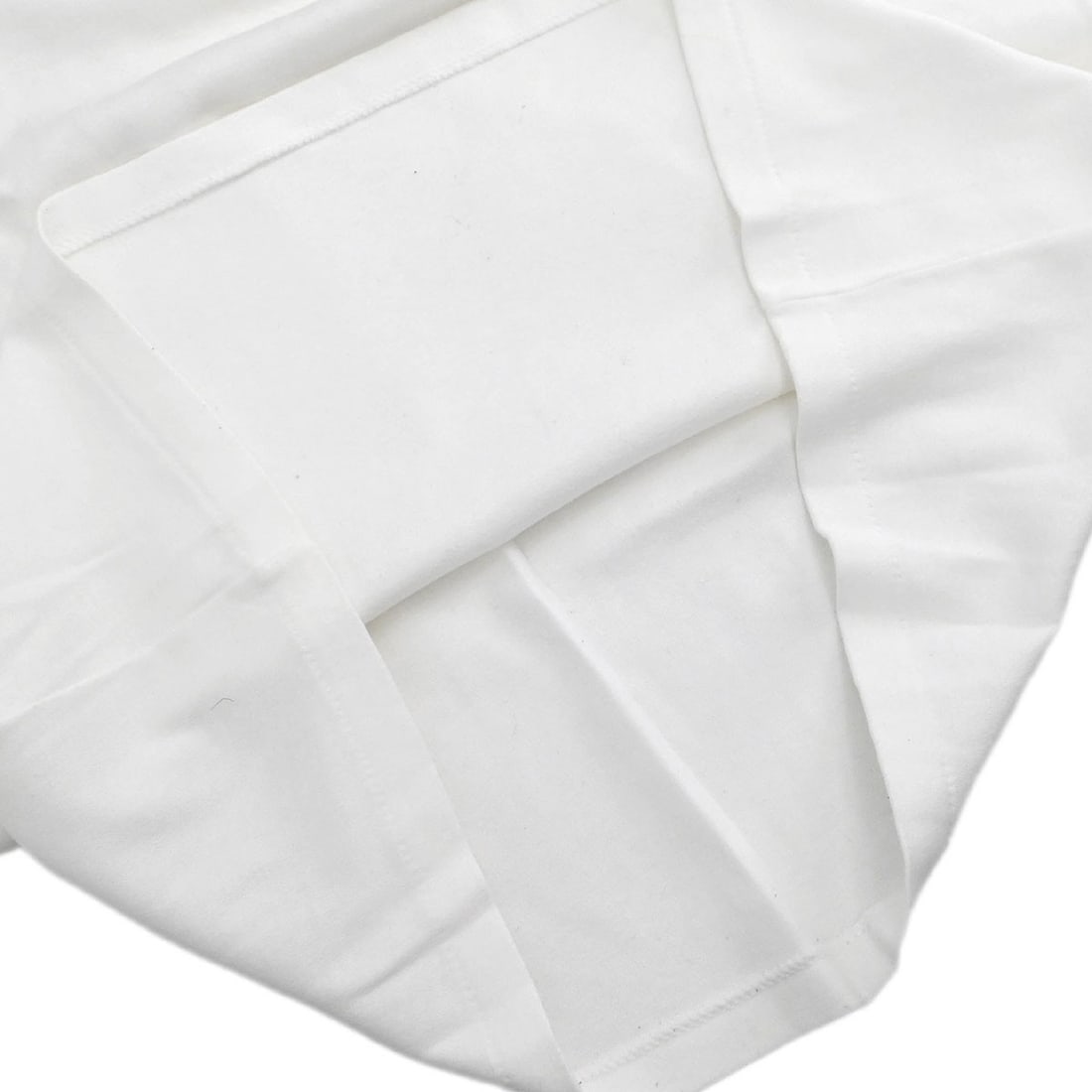 Chanel Vintage White Basic T-Shirt Size M - 8