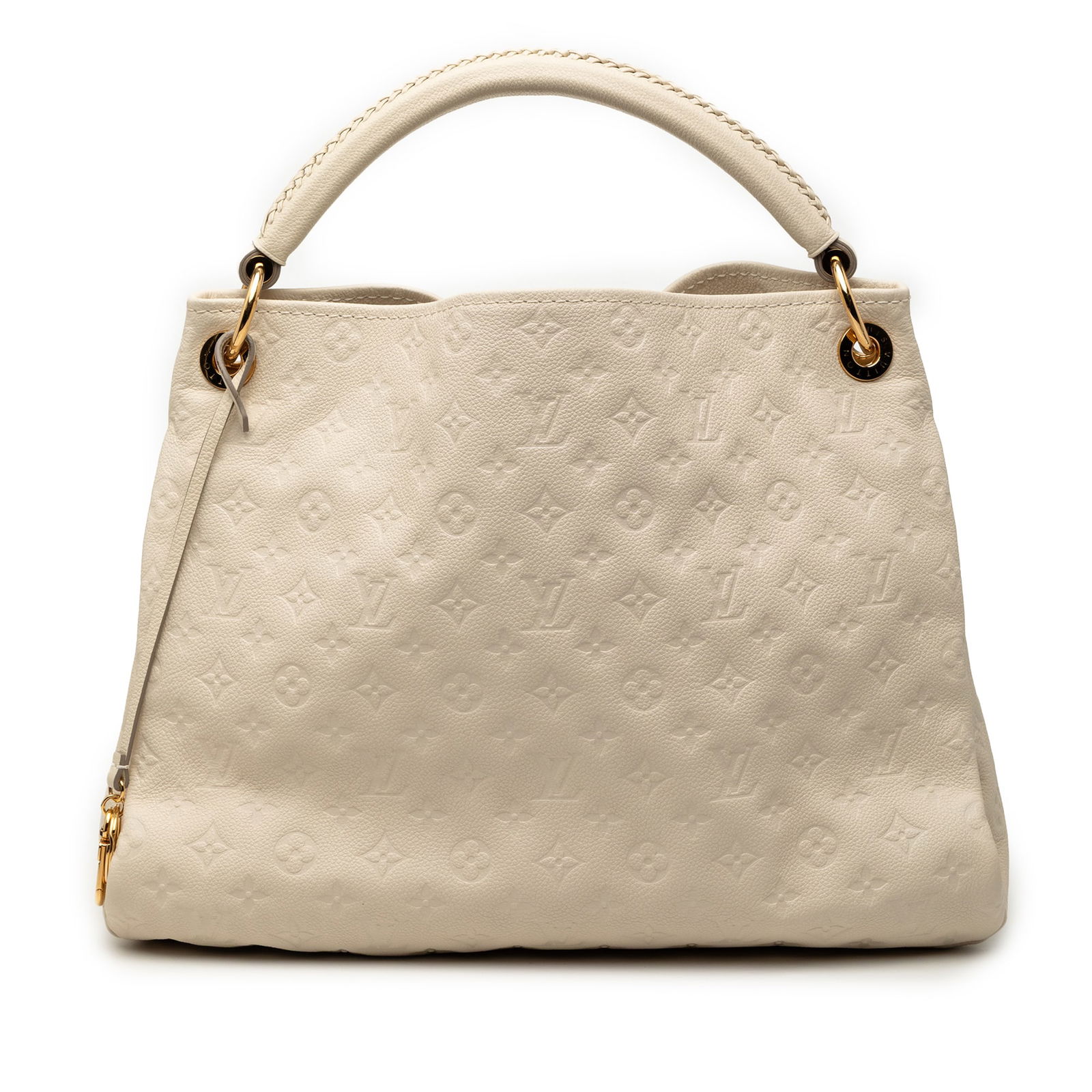 Louis Vuitton Artsy MM White Monogram Empreinte Leather Shoulder Bag (1 of 7)