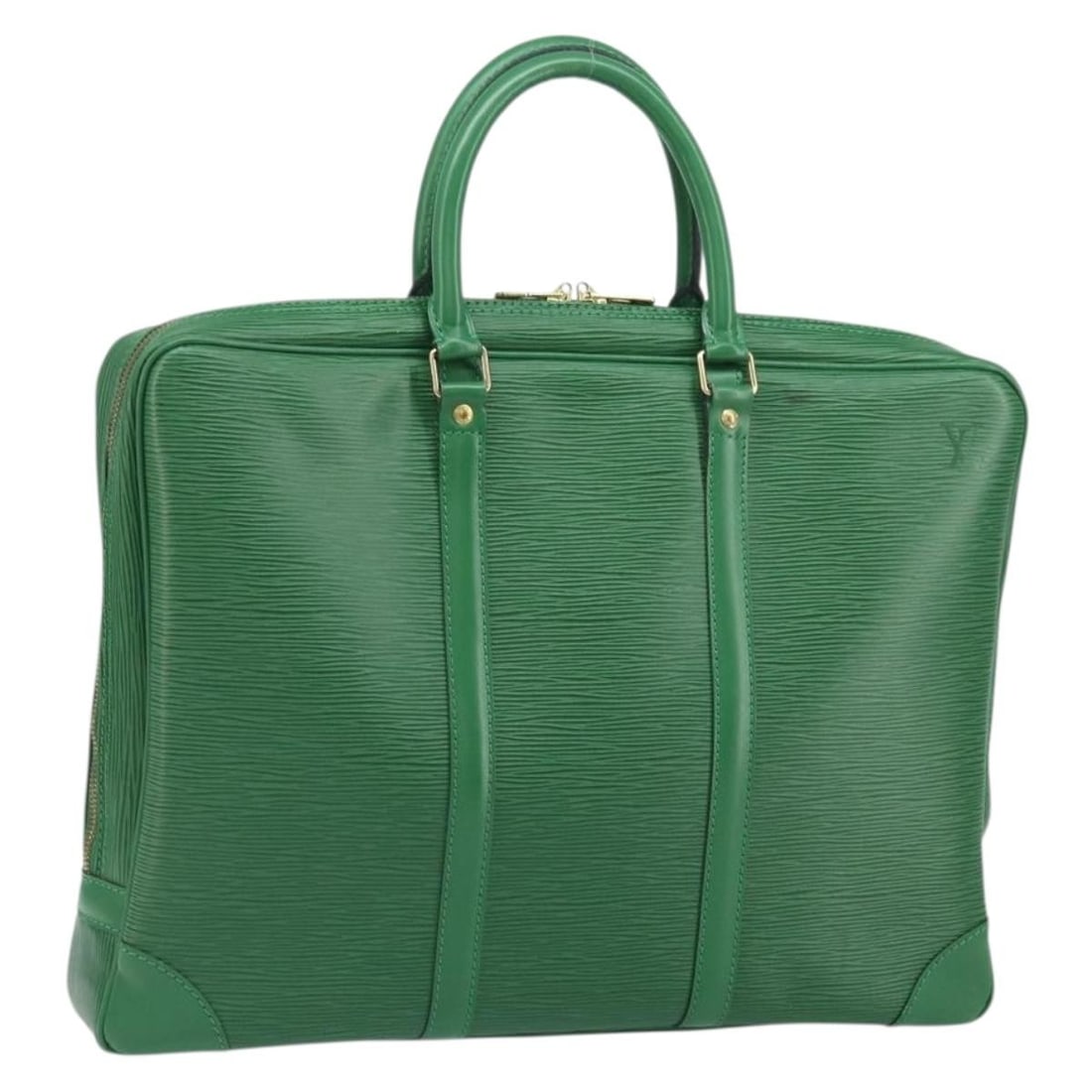 Louis Vuitton Green Epi Leather Porte Documents Voyage M54474 Business Bag (1 of 18)