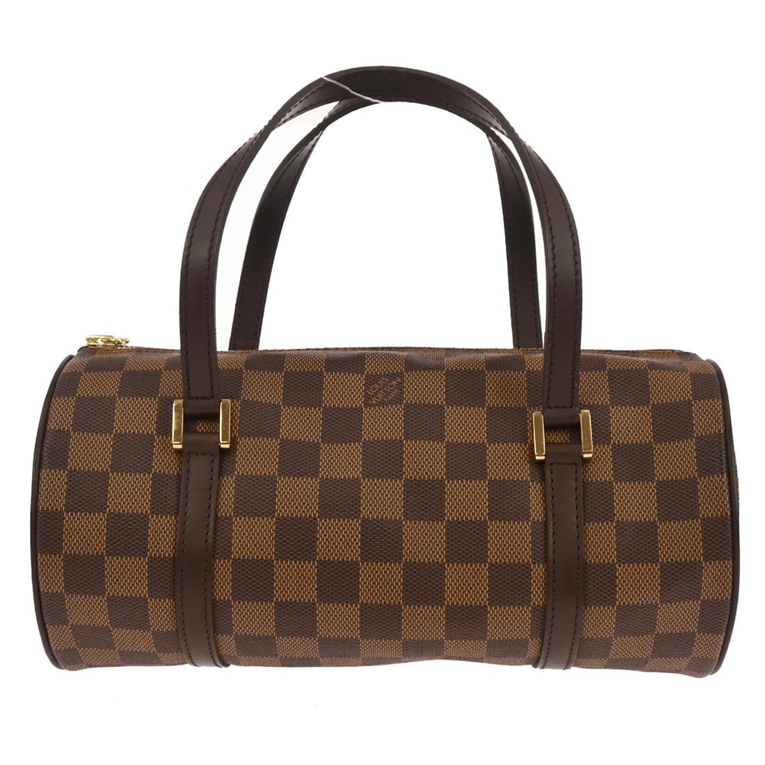 Louis Vuitton Papillon 26 Damier Canvas Medium Brown Handbag N51304: Louis Vuitton Papillon 26 Damier Canvas Medium Brown Handbag N51304 This Louis Vuitton Damier Papillon 26 handbag features a brown check pattern crafted from Damier canvas leather with leather accents