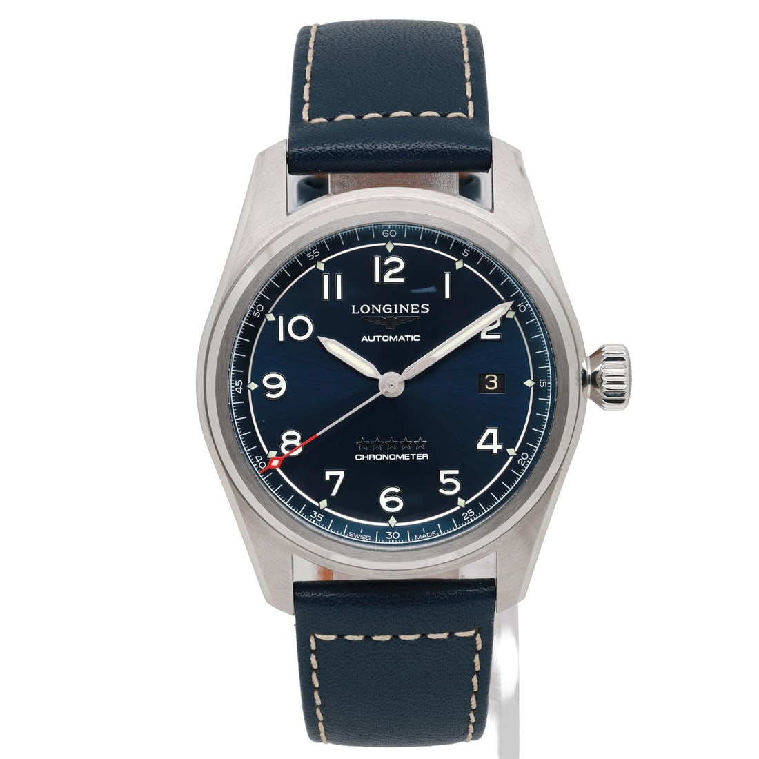 Men's Spirit 40mm Automatic Watch with Blue Dial L3.810.4.93.0 (1 of 4)