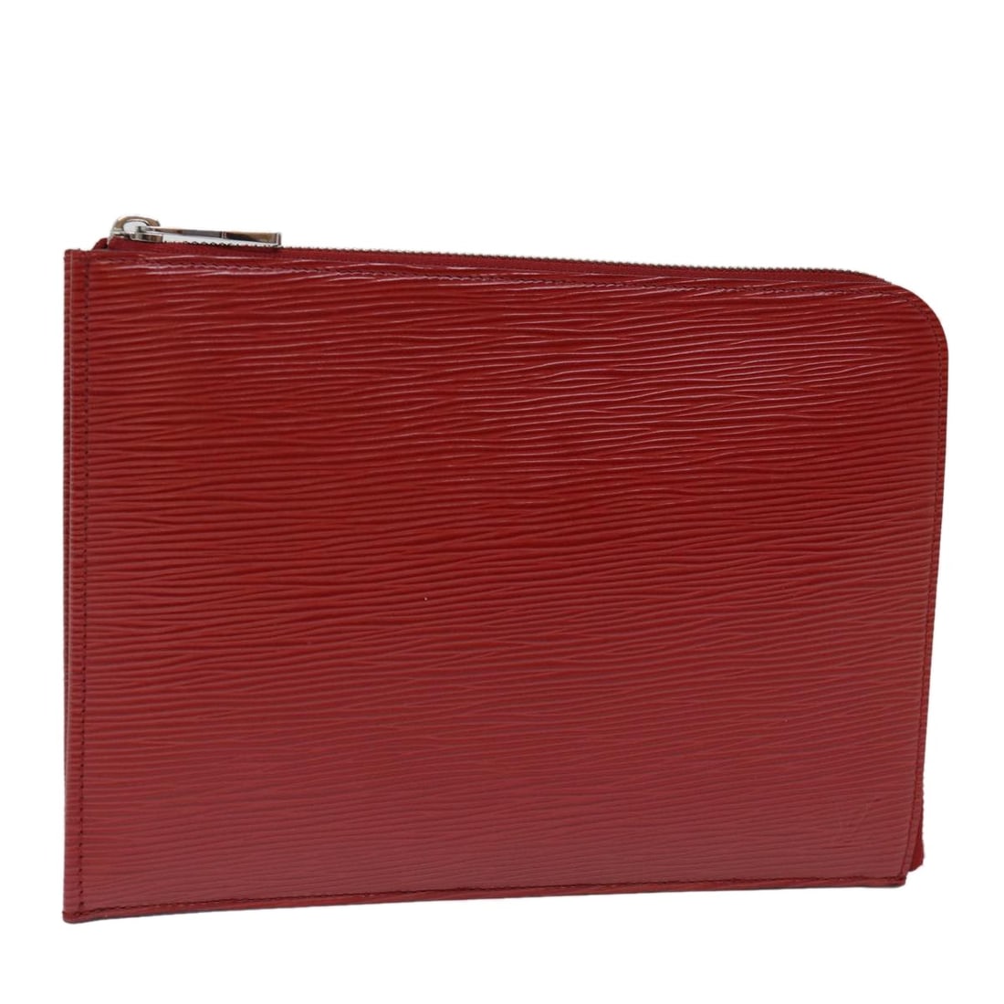 Louis Vuitton Epi Pochette Jules PM Clutch Bag Red Authentic (1 of 18)