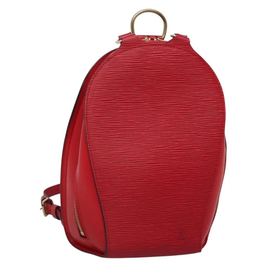Louis Vuitton Epi Mabillon Backpack Castilian Red M52237 Authentic: Louis Vuitton Epi Mabillon Backpack Castilian Red M52237 Authentic Discover the elegance of the LOUIS VUITTON Epi Mabillon Backpack in a striking Castilian Red. Crafted from premium Epi Leather, this