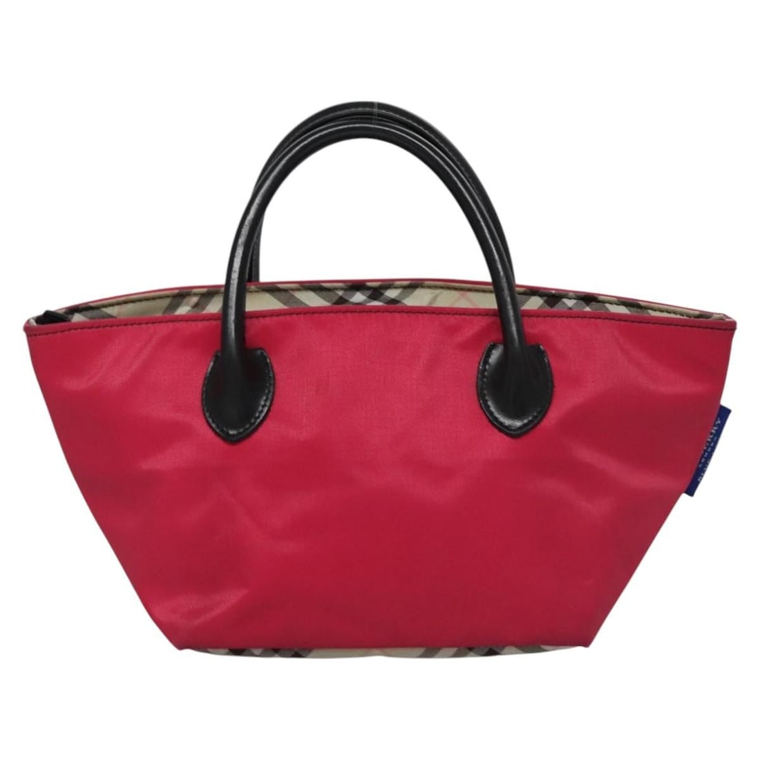 Pink Nylon Tote Bag Burberry Nova Check Collection (1 of 18)