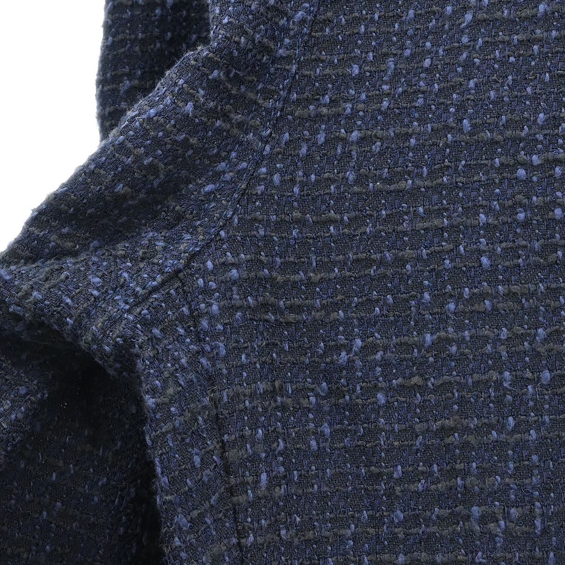 Navy Tweed Sleeveless Jumpsuit Pant Suit by Chanel Size 38 - 6