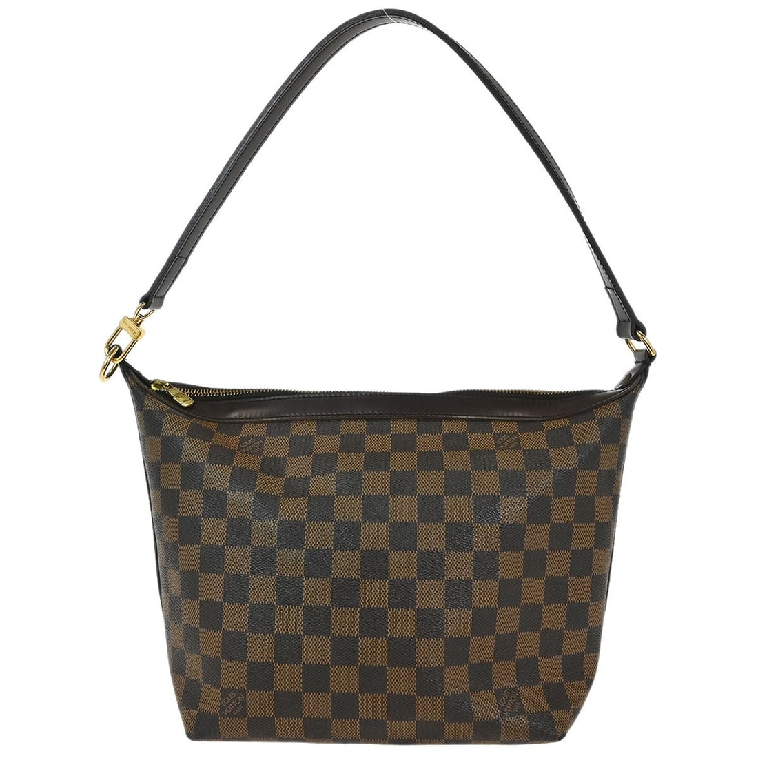 Louis Vuitton Damier Illovo MM Handbag N51995 Brown Canvas: Louis Vuitton Damier Illovo MM Handbag N51995 Brown Canvas Introducing the Louis Vuitton Damier Illovo MM Handbag, a sophisticated accessory perfect for casual occasions. This medium-sized handbag fea