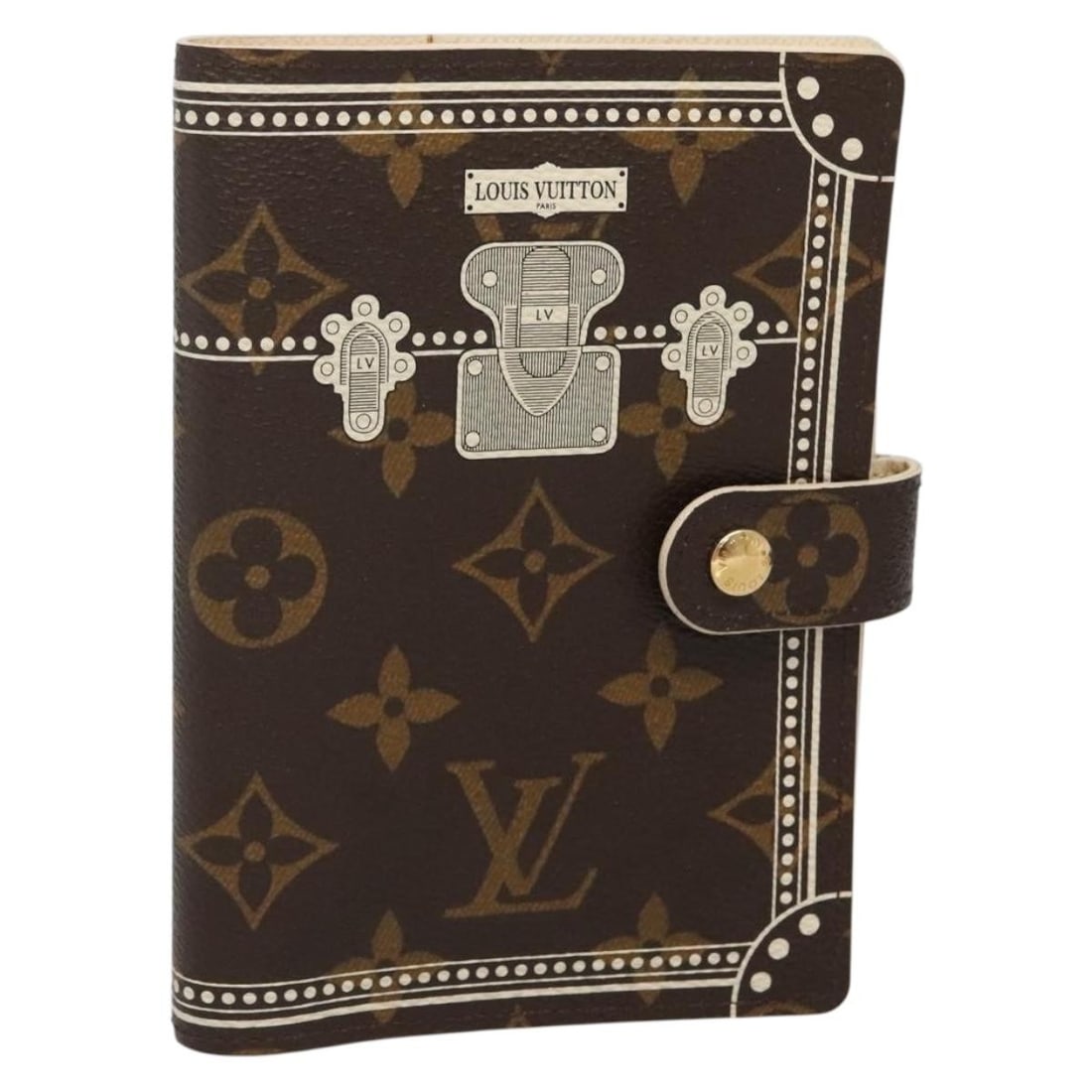 Louis Vuitton Monogram Malvoire Agenda PM Day Planner Cover R20965 Auth (1 of 18)