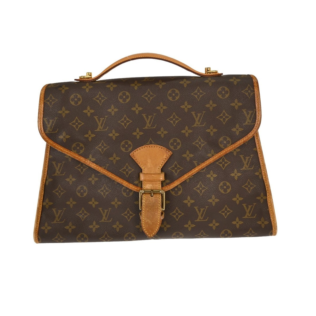 Louis Vuitton Beverly 41 Monogram Handbag M51121 Vintage: Louis Vuitton Beverly 41 Monogram Handbag M51121 Vintage This Louis Vuitton Beverly 41 Business Handbag is a stylish and functional accessory, featuring the iconic Monogram canvas leather exterior in