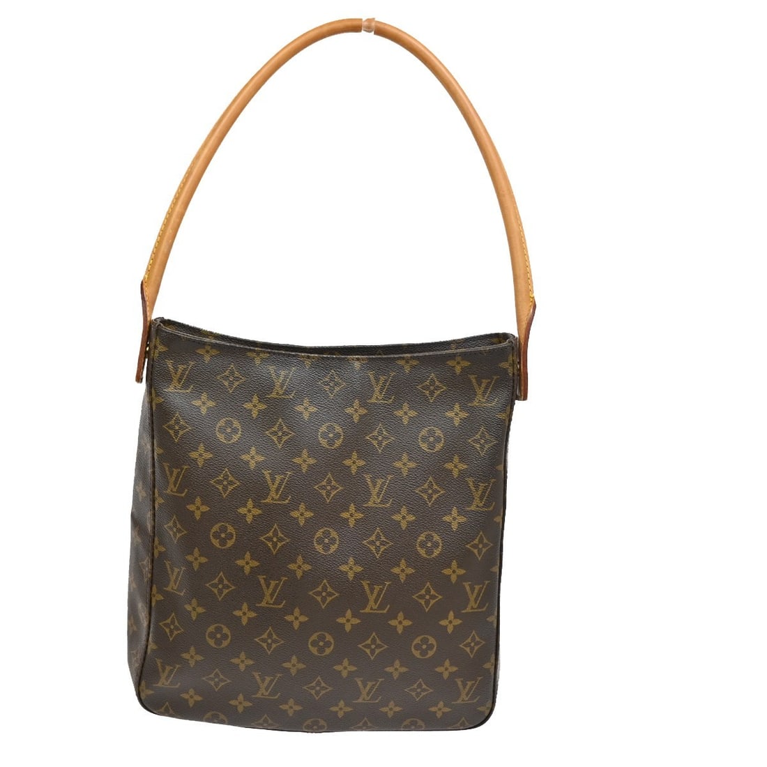 Louis Vuitton Monogram Canvas Looping Shoulder Bag for Women: Louis Vuitton Monogram Canvas Looping Shoulder Bag for Women The Louis Vuitton Looping Handbag is crafted from signature monogram canvas in a brown color. Designed for women, this pre-owned bag featur