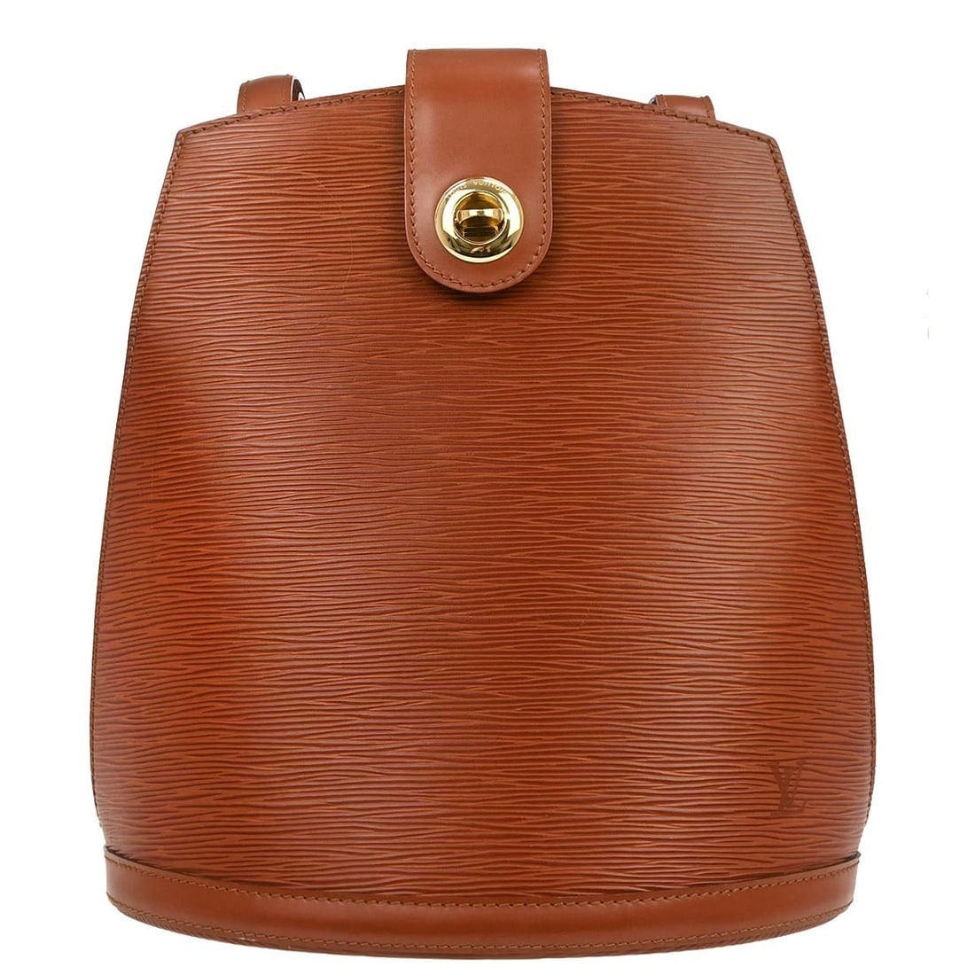 Louis Vuitton Cluny Epi Leather Brown Medium Shoulder Bag M52253: Louis Vuitton Cluny Epi Leather Brown Medium Shoulder Bag M52253 This Louis Vuitton Cluny shoulder bag features durable brown Epi leather with a structured silhouette and a lock closure. The medium-si