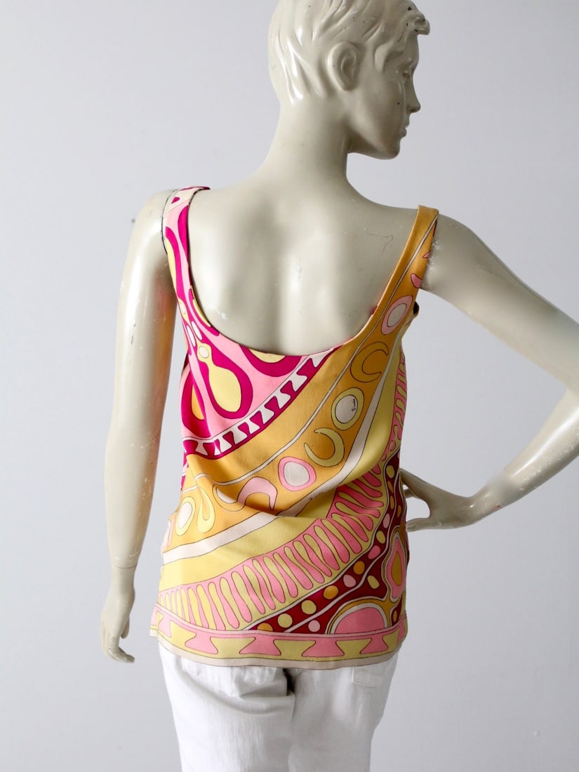 1960s Emilio Pucci Silk Blouse from Saks Fifth Avenue - 2