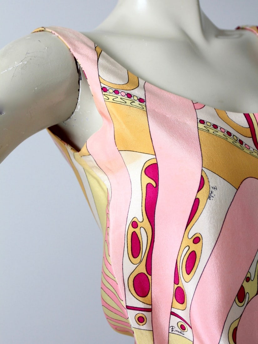 1960s Emilio Pucci Silk Blouse from Saks Fifth Avenue - 4