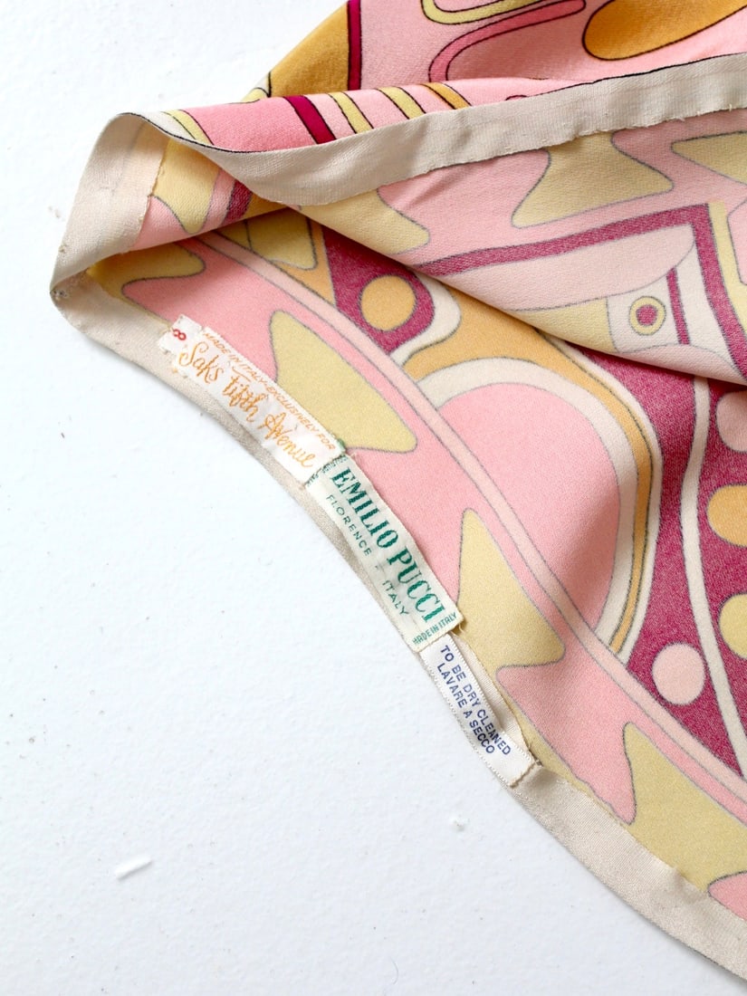 1960s Emilio Pucci Silk Blouse from Saks Fifth Avenue - 6