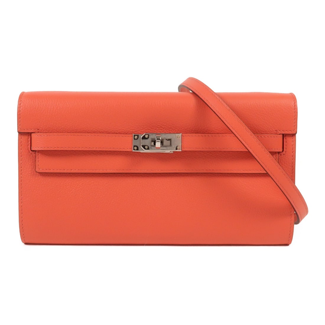 HERMES Kelly To Go Shoulder Bag Clemence Leather Rose Lipstick PHW: HERMES Kelly To Go Shoulder Bag Clemence Leather Rose Lipstick PHW This exquisite HERMES Kelly To Go Shoulder Bag is crafted from luxurious Clemence leather, showcasing a stunning rose lipstick red ex