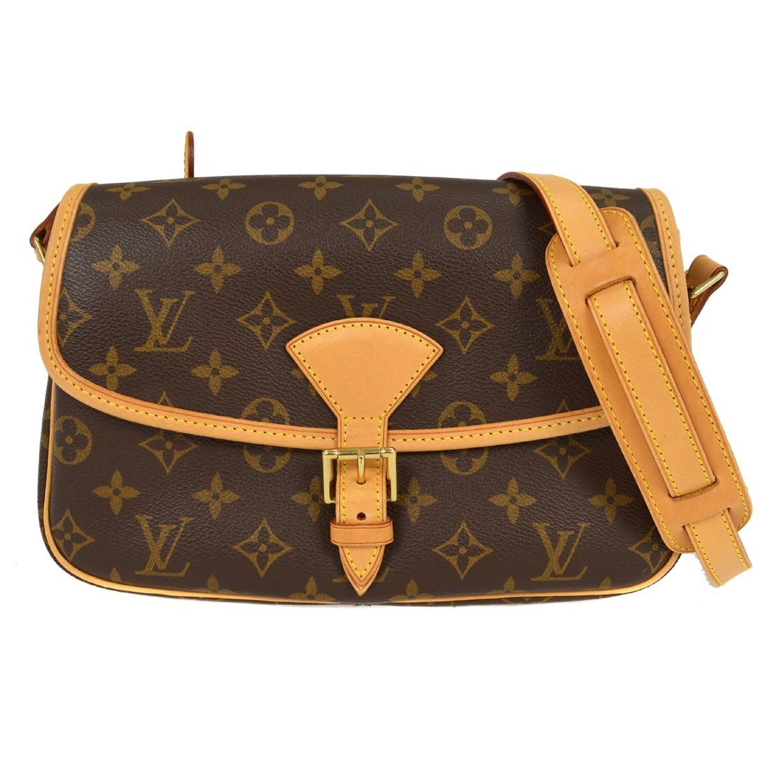 Louis Vuitton Monogram Sologne Crossbody Bag M42250 Brown Canvas: Louis Vuitton Monogram Sologne Crossbody Bag M42250 Brown Canvas Introducing the Louis Vuitton Monogram Sologne Shoulder Bag, a stylish and versatile accessory perfect for casual occasions. This mediu