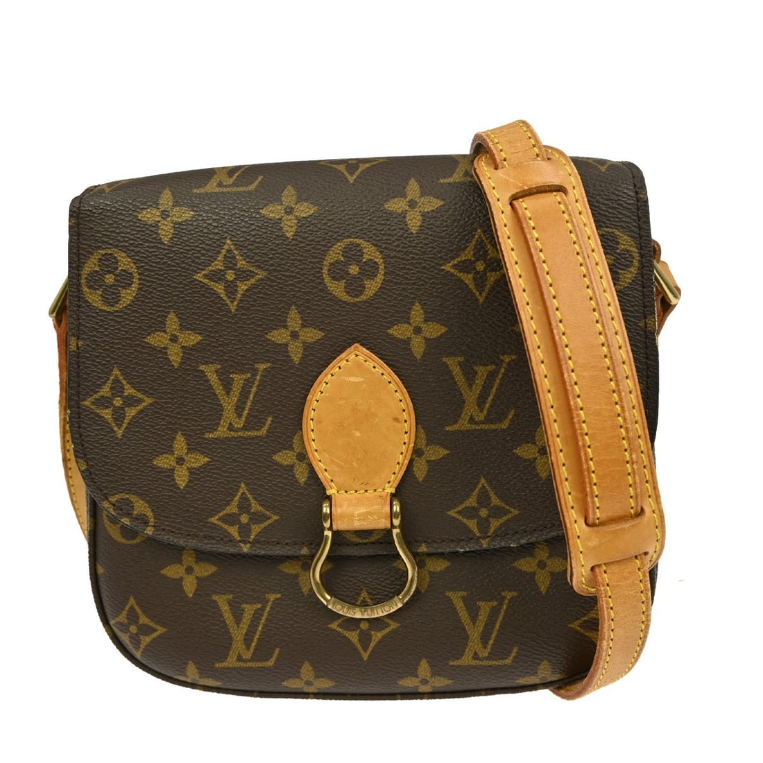 Louis Vuitton Saint Cloud MM Monogram Canvas Medium Shoulder Bag M51243 (1 of 12)
