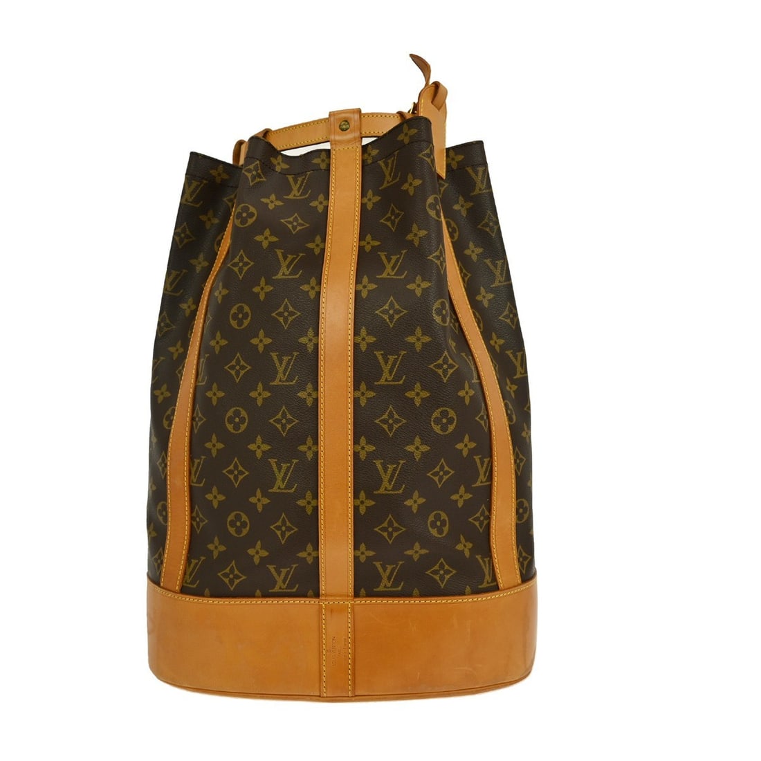 Louis Vuitton Randonnee GM Monogram Canvas Leather Shoulder Bag (1 of 9)