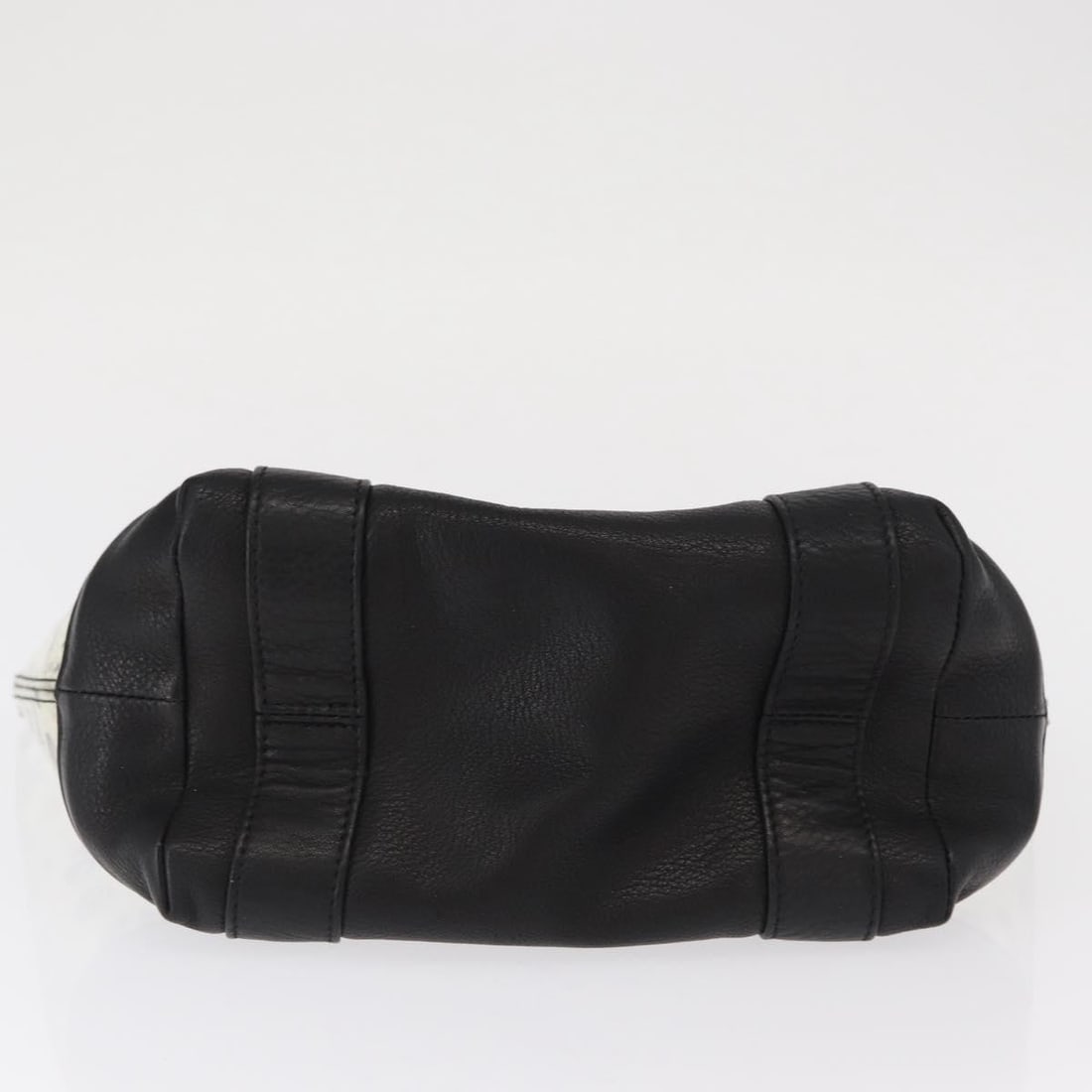 Clear Vinyl Chrome Hearts Handbag with 6.7 Inch Height - 9