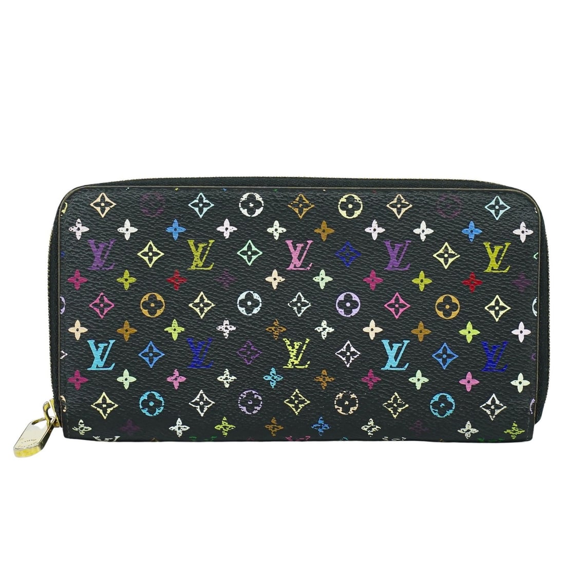 Monogram Canvas Zippy Wallet by Louis Vuitton NM Multicolour: Monogram Canvas Zippy Wallet by Louis Vuitton NM Multicolour The Louis Vuitton Zippy Wallet NM features the iconic Monogram canvas in a multicolored design, crafted for women. This wallet provides amp