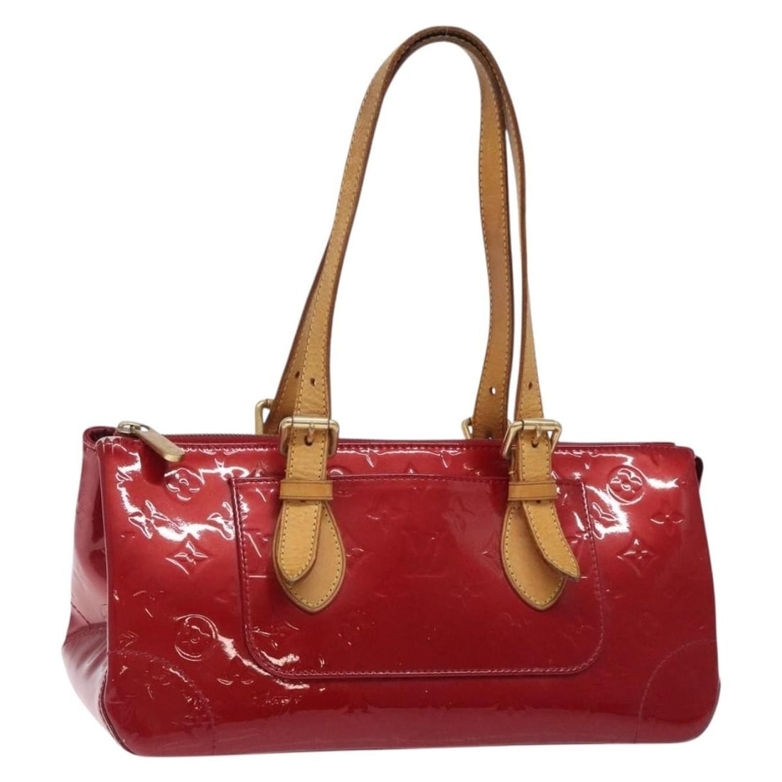 LOUIS VUITTON Vernis Rosewood Avenue Hand Bag Pomme D'amour M93507 Authentic: LOUIS VUITTON Vernis Rosewood Avenue Hand Bag Pomme D'amour M93507 Authentic This authentic Louis Vuitton Vernis Rosewood Avenue Bag is a stunning piece in the vibrant Pomme D'amour color. Made in Fra