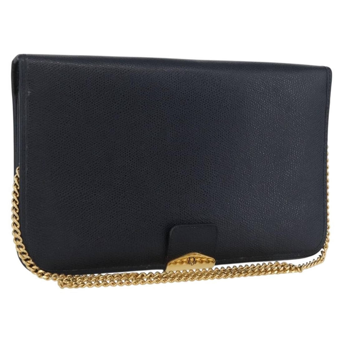 Dior Honeycomb Navy PVC Leather Chain Shoulder Bag Gold Accent: Dior Honeycomb Navy PVC Leather Chain Shoulder Bag Gold Accent This Christian Dior shoulder bag features the iconic honeycomb canvas with PVC leather accents in navy and gold tones. Designed with a ch