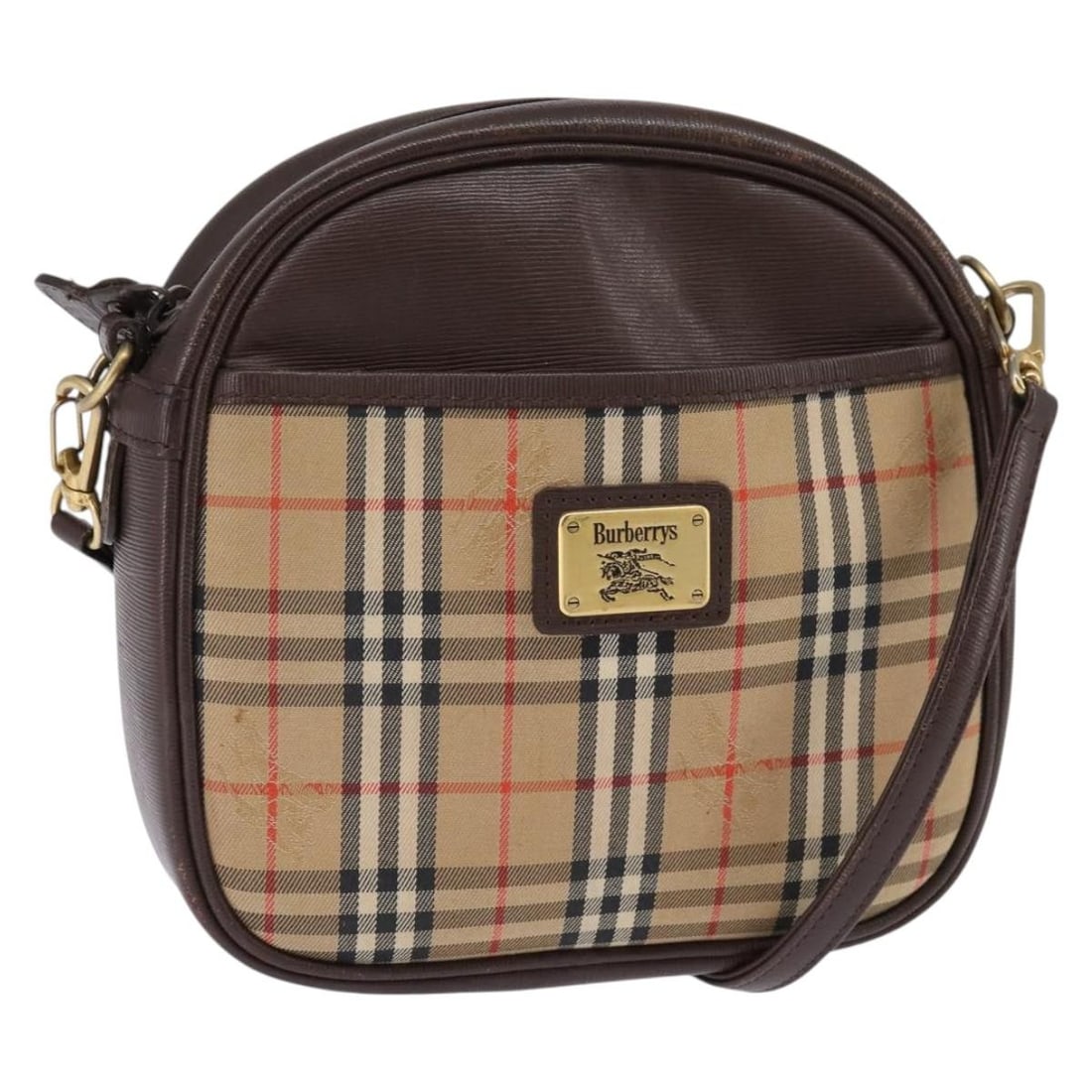 Burberrys Nova Check Beige Gold Canvas Shoulder Bag BA5838: Burberrys Nova Check Beige Gold Canvas Shoulder Bag BA5838 Elevate your style with this Burberrys Nova Check Shoulder Bag, crafted from durable canvas in a chic beige and gold color palette. Designed