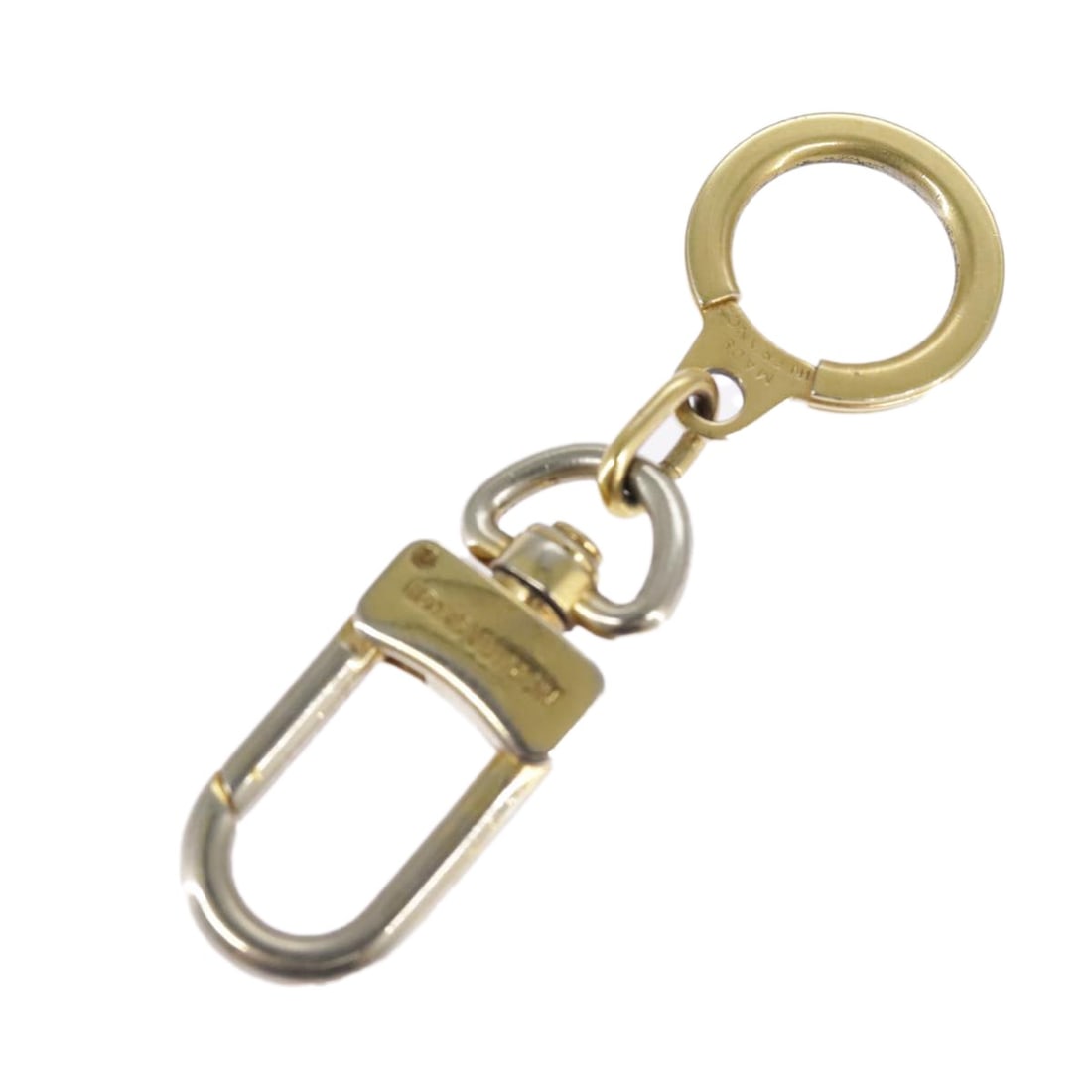 Louis Vuitton Anneau Cles Gold Tone Key Holder Authentic Made in France: Louis Vuitton Anneau Cles Gold Tone Key Holder Authentic Made in France This Louis Vuitton Anneau Cles Key Holder is a stylish accessory crafted in France. It features a gold-tone metal finish, making