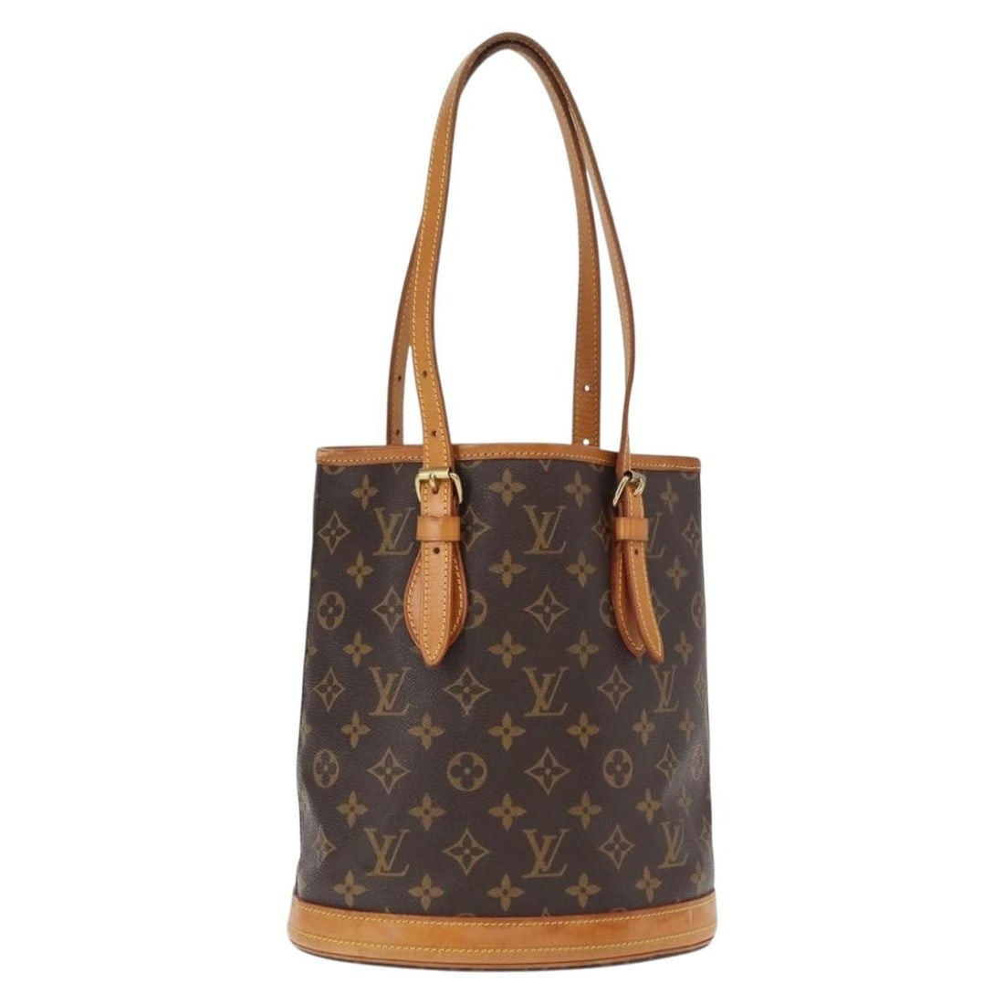 LOUIS VUITTON Monogram Bucket PM Shoulder Bag M42238 Auth France: LOUIS VUITTON Monogram Bucket PM Shoulder Bag M42238 Auth France This LOUIS VUITTON Monogram Bucket PM Shoulder Bag (Model M42238) is a stylish and functional accessory crafted from durable Monogram C