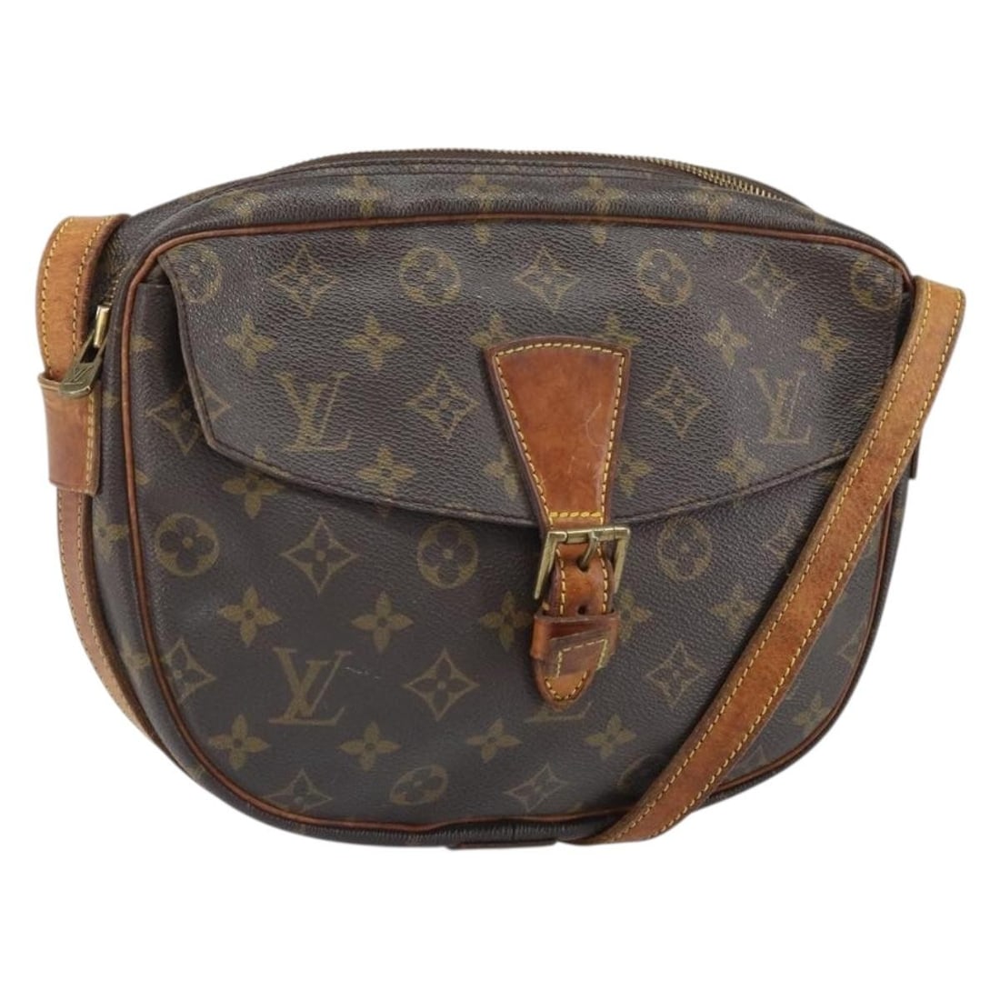 Louis Vuitton Jeune Fille GM Monogram Canvas Shoulder Bag M51225 France: Louis Vuitton Jeune Fille GM Monogram Canvas Shoulder Bag M51225 France This Louis Vuitton Jeune Fille GM shoulder bag features the brand's iconic monogram canvas exterior. The bag includes an adjusta
