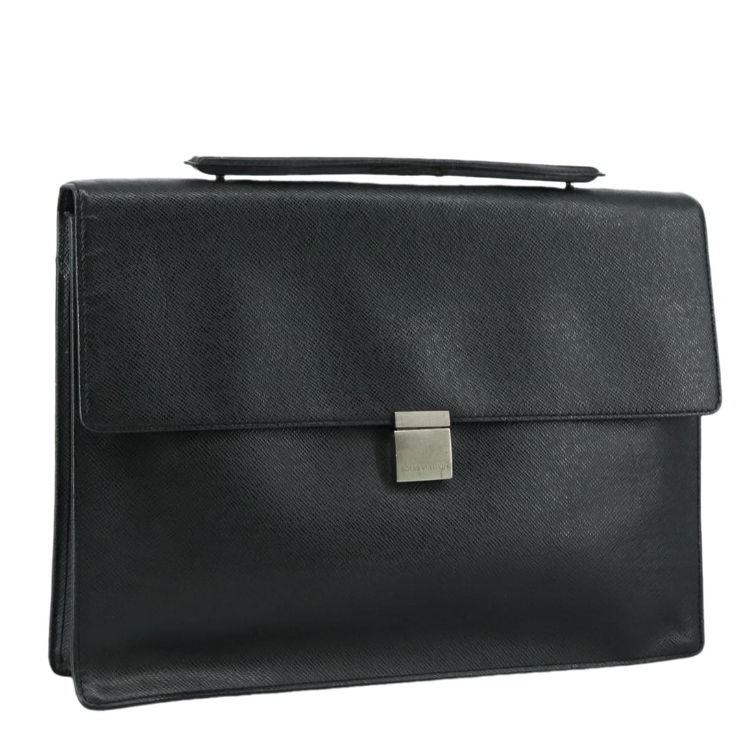 LOUIS VUITTON Taiga Porte Documents Angara Briefcase Ardoise M30772 Auth: LOUIS VUITTON Taiga Porte Documents Angara Briefcase Ardoise M30772 Auth Presenting the LOUIS VUITTON Taiga Porte Documents Angara Briefcase in a sophisticated Ardoise color. Crafted from premium Taig