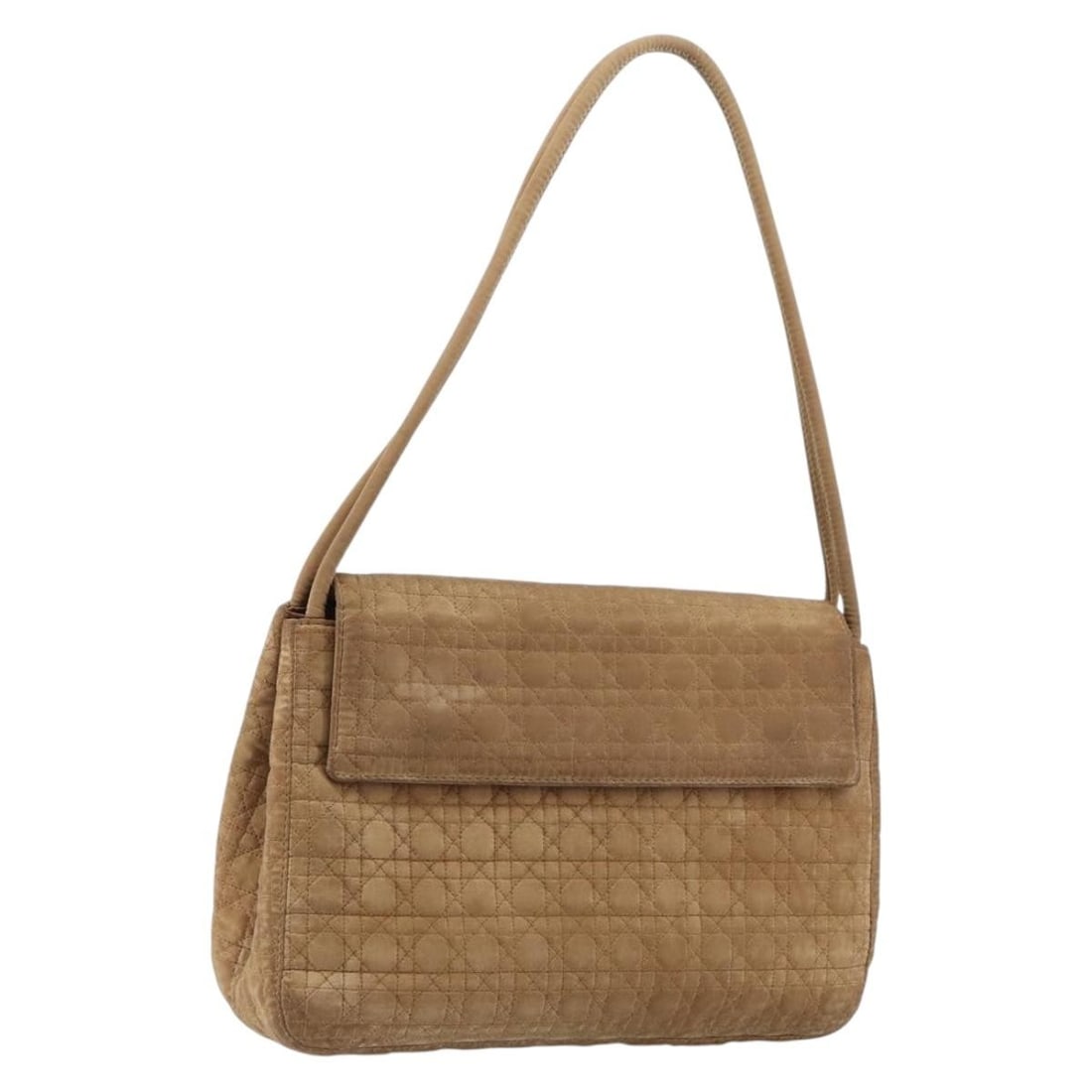 Christian Dior Beige Gold Nylon Shoulder Bag Italy Auth RU1918: Christian Dior Beige Gold Nylon Shoulder Bag Italy Auth RU1918 This Christian Dior Canage Shoulder Bag is a luxurious accessory crafted in Italy, featuring a stylish beige and gold nylon exterior. Wit