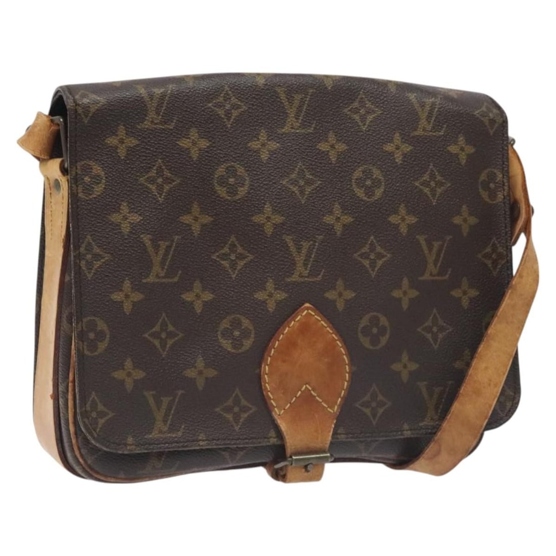 LOUIS VUITTON Monogram Cartouchiere GM Shoulder Bag M51252 Auth: LOUIS VUITTON Monogram Cartouchiere GM Shoulder Bag M51252 Auth This LOUIS VUITTON Monogram Cartouchiere GM Shoulder Bag (Model M51252) is a stylish and functional accessory crafted from durable Monog