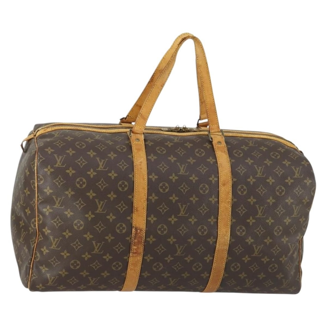 Louis Vuitton Sac Souple 55 Monogram Canvas Boston Bag M41622: Louis Vuitton Sac Souple 55 Monogram Canvas Boston Bag M41622 This Louis Vuitton Monogram Sac Souple 55 Boston Bag features the signature monogram canvas and is made in France. The bag has a spacious